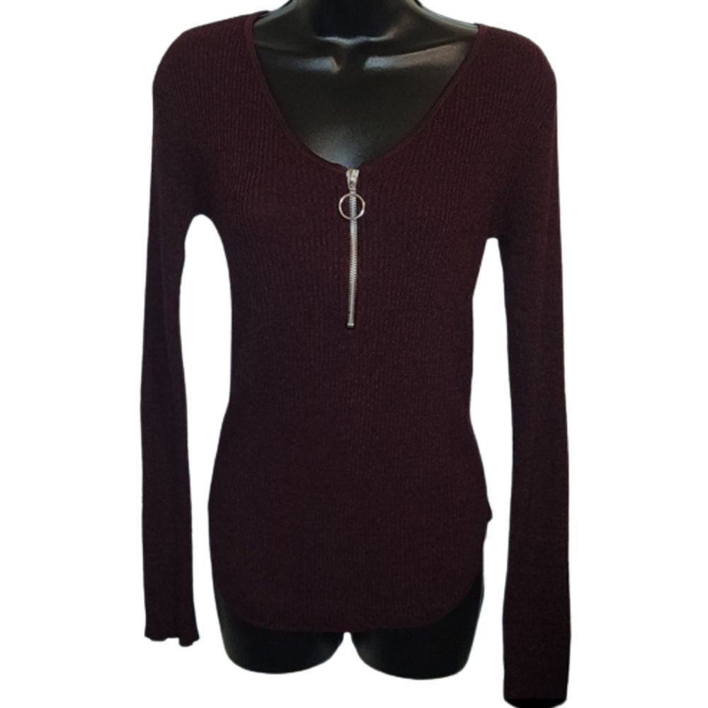 Burgundy Long Sleeve